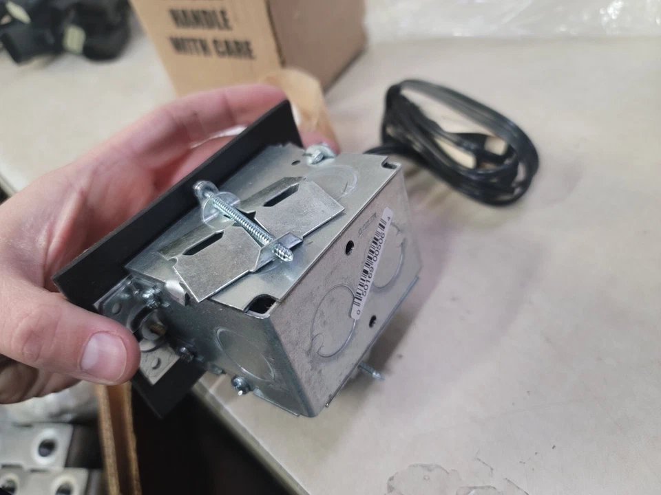 Philips Cobre Step Light Vidrio Esmerilado RLL2-PC 12V Nunca Usado! Foto 3 de 4