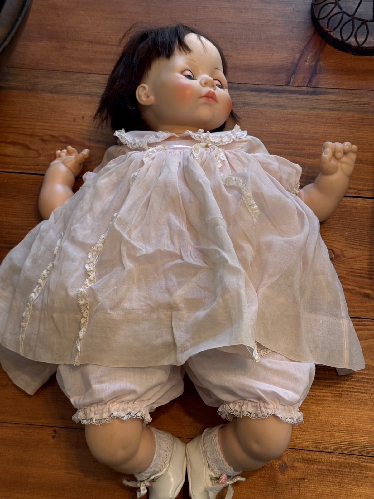 Vintage Madame Alexander 1965 Baby Doll 22" with Christening