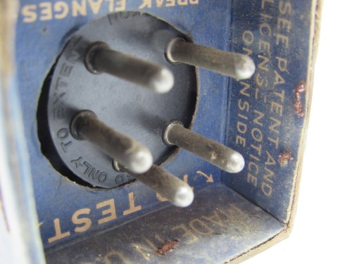 Nuevo tubo de radio antiguo vintage antiguo Hytron tipo 38 #TU-24 - Imagen 4 de 4