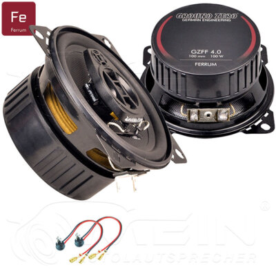 GROUND ZERO LAUTSPRECHER für VW LT II / LT2 1996-2006 Armaturenbrett 100W #B1LB