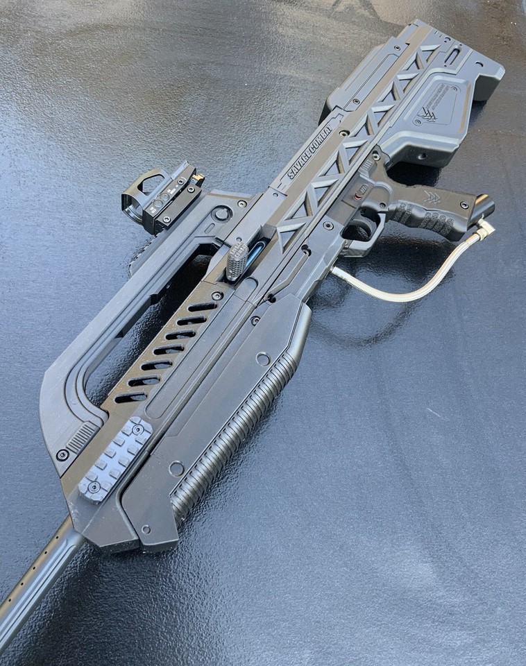 Savage Combat BR75 BATTLE RIFLE - Tippmann A5 .68 Caliber Paintball ...