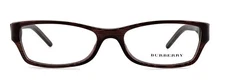 New BURBERRY BE2094 B2094 3224 54mm Purple Eyeglasses Frames Italy