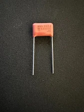 Panasonic ECW-H16222JV Film Capacitors 0.0022uF 1.6kV 5% MPP L/S=15mm (L11)
