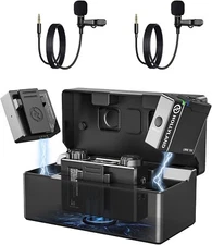 Hollyland LARK 150 Compact Digital Wireless Dual Lavalier Microphone System