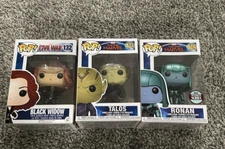 Lot of 3 New Vaulted Marvel Funko Pops