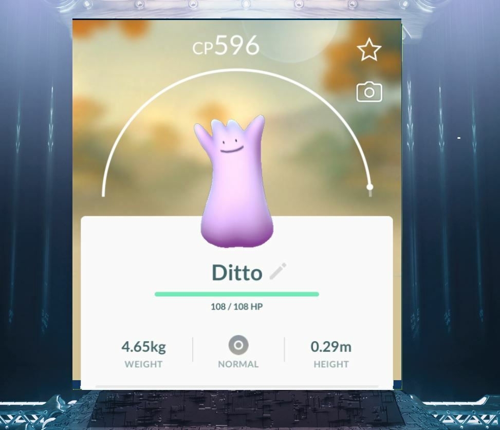 Ditto - Pokemon Go