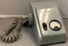 VINTAGE TIYODA TOKYO P-117V S-8V5A MICROSCOPE POWER SUPPLY (B8)