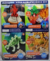 Discovery Kids Mega 4 In 1 Science Set - Volcano Crystal Glow Dino Gemstone on sale Discovery Kids Mega 4 In 1 Science Set - Volcano Crystal Glow Dino Gemstone on sale