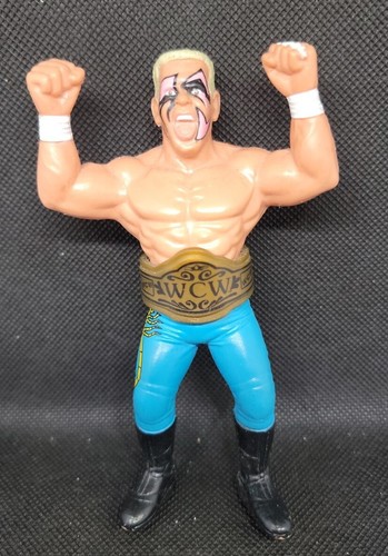 Vintage Galoob Sting Wrestling Figure WCW Champion...