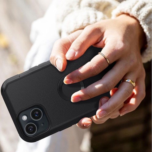 Funda de goma a prueba de golpes 3 en 1 capas para Apple iPhone 15/Pro/Pro Max/15 Plus - Imagen 27 de 85