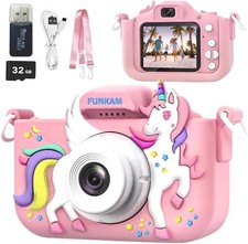Kids Camera Toys for Girls and Boys Age 3-14, Digital Pink
