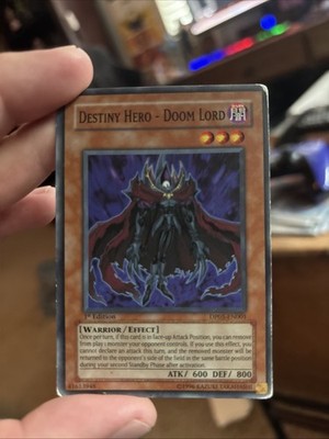 Destiny Hero Doom Lord DP05-EN001 Aster Phoenix 1st Edition