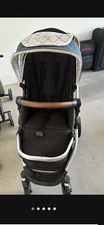 Mockingbird Single-To-Double Stroller 2.0 - Black Windowpane 2023