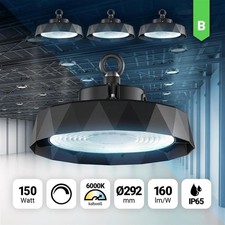Xtend 4x LED Hallenstrahler 150W 6000K Highbay Kaltwei&szlig; dimmbar 160lm