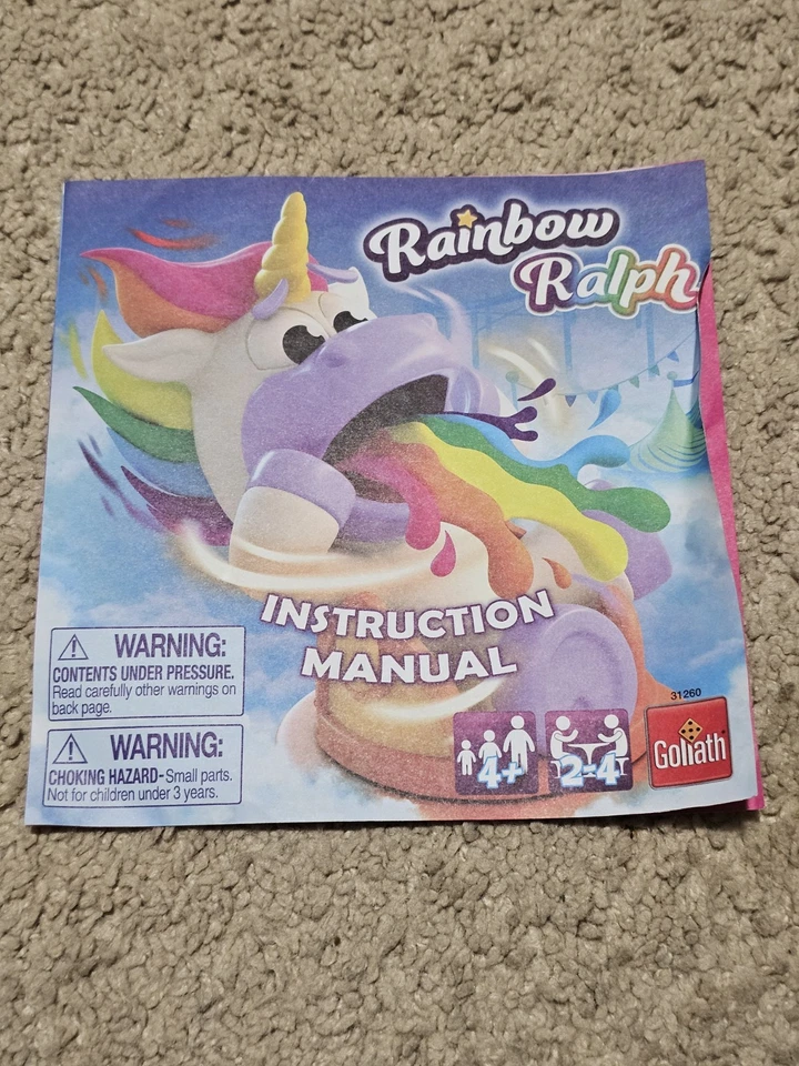 Rainbow Ralph - The Spin Him Around Until He Gets Dizzy Game by Goliath - Image 3 of 4