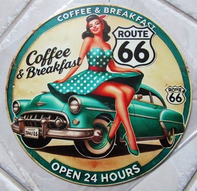 Route 66 Blechschild 20 cm #8