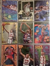 Grant Hill 1994–97 Insert Lot w/ Rookie Draft Cards + Electrified + Beam Team