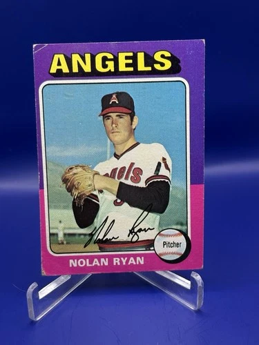 Topps 1975 Nolan Ryan #500 California Angels Base Set Major League Baseball Card