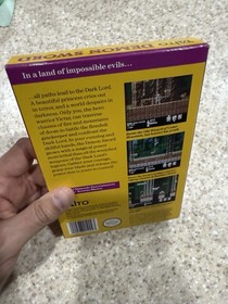 Demon Sword - NES Nintendo -w/ Box Great Shape! CIB - In Protective Case