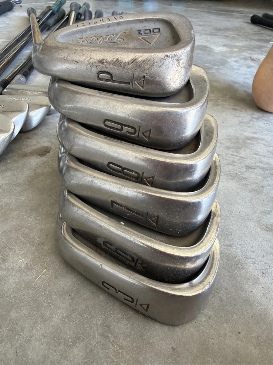Titleist DCI Black Oversize + Plus Iron Set 4-9 Tri Spec Steel Regular RH