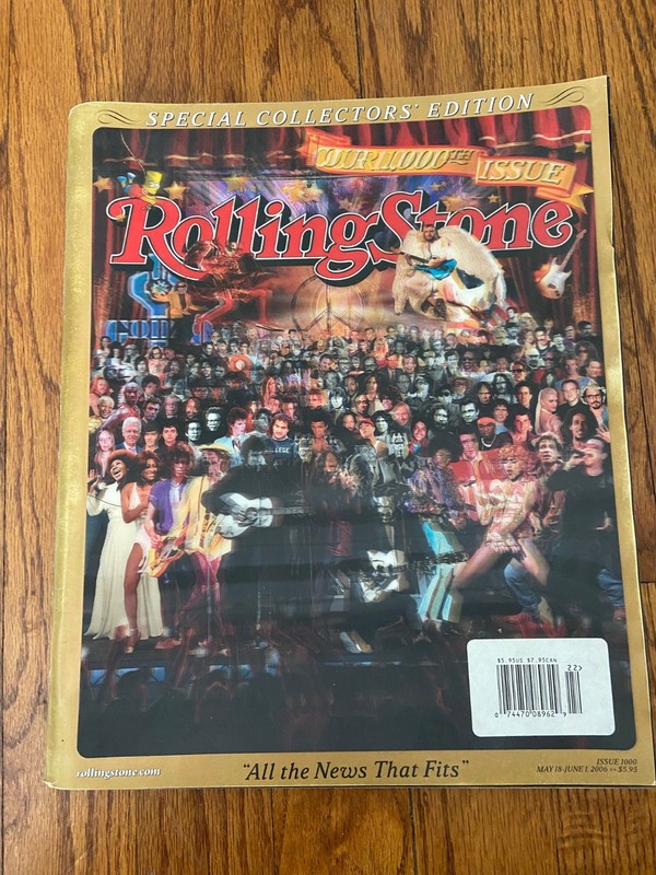 Rolling Stone 1000th issue John Lennon, Brd Pitt Special collector's ed