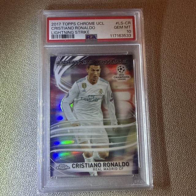 Cristiano Ronaldo 2017 Topps Chrome UEFA Champions League Refractor