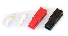 Anderson Stecker Paar Rot / Schwarz bis 45A i...