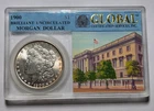1900-P MORGAN Silver $1 Dollar Coin by Global Svcs ~Edge Tone BUnc ~ OG Holder ~