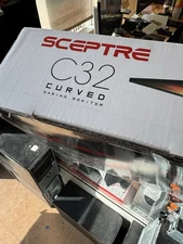 Sceptre C32 32" Curved Gaming Monitor – 240Hz, 1ms, Brand New (C325B-FWD240)
