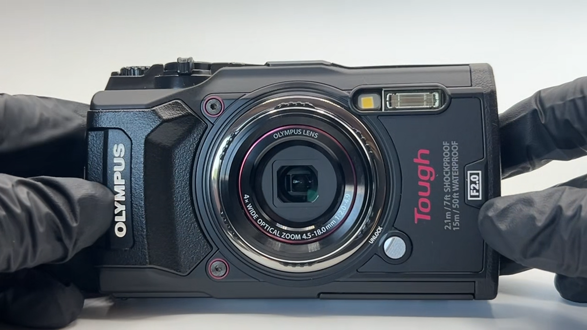 Near Mint] OLYMPUS Tough TG-5 Black Waterproof Digital Camera