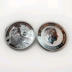 2020 American Bald Eagle w/Flag Privy, Tuvalu, 1 oz .999 FS, Proof, Lot Of 2