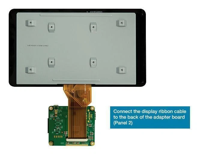 offizielles Raspberry Pi 7" Display mit kapazitiven Touchscreen - Bild 2 von 2