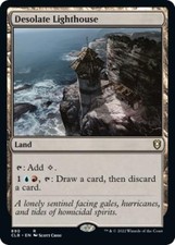 Desolate Lighthouse - Light Play MTG Commander Legends: Battle for Baldur's Gate