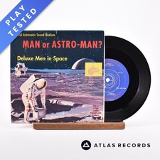 Man Or Astro-Man? - Deluxe Men In Space - Gatefold 7" Vinyl Record - EX/EX