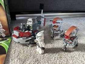Lego Star Wars Clone Troopers Vs Droidekas 100% CIB 75000 SW0438