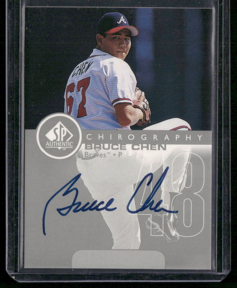 1999 SP Authentic #BC Bruce Chen Chirography