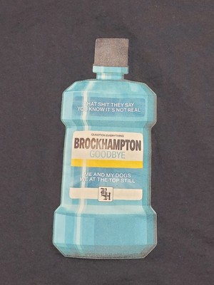 Brockhampton Mouthwash Tshirt Men s Small Boy Band Rap Black 