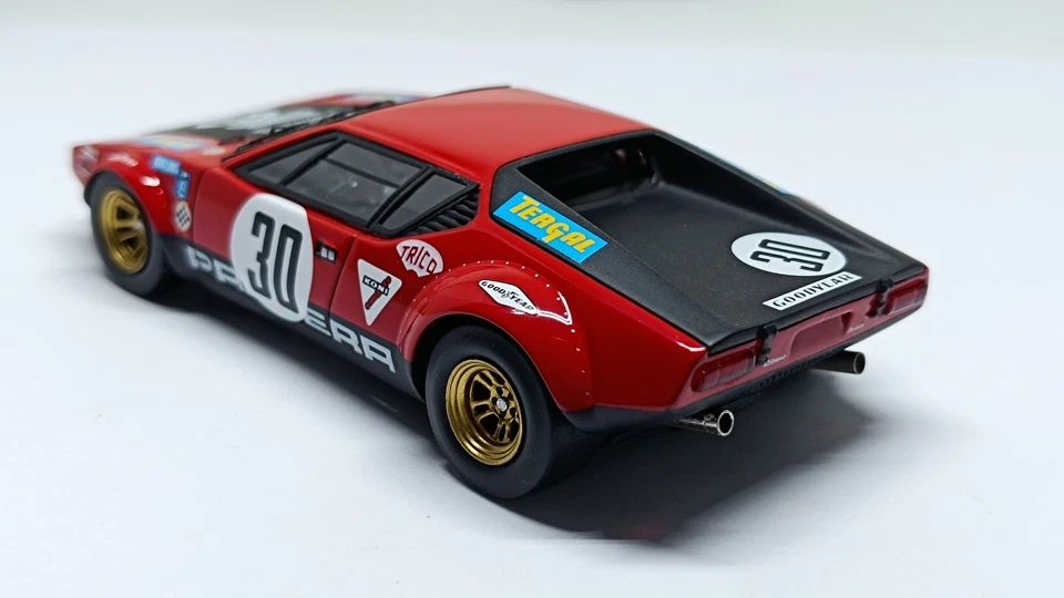 De Tomaso Pantera 1972 De Baviera-Juncadella Le Mans Spark Scale 1:43 - Imagen 4 de 4