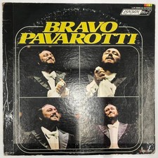 LUCIANO PAVAROTTI - BRAVO PAVAROTTI! - 1981 MEXICAN DOUBLE LP ALBUM, CLASSICAL