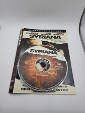 Syriana (DVD, 2006, Widescreen) DVD DISC And Artwork ONLY NO Usps TRACKING