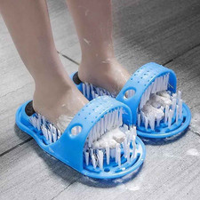 Foot Cleaner Scrubber Massager Shower Feet Washer Bath Exfoliating Brush Nonslip