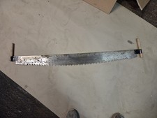 Stihl Schrots&auml;ge Hochzeitss&auml;ge Zugs&auml;ge Trumms&auml;ge 120cm antik