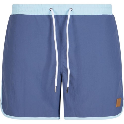 Retro Swimshorts Badehose UrbanClassics Bade Short Freizeit Strand Hose Bermuda - Picture 72 of 163