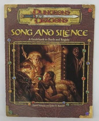 TSR D&D d20: Dungeons & Dragons - Song and Silence - Guide to Bards and Rogues