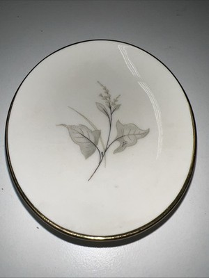 Fürstenberg Porzellan Ovale Schale Gräser mit Goldrand  10 Auf 8 Cm 6 St.