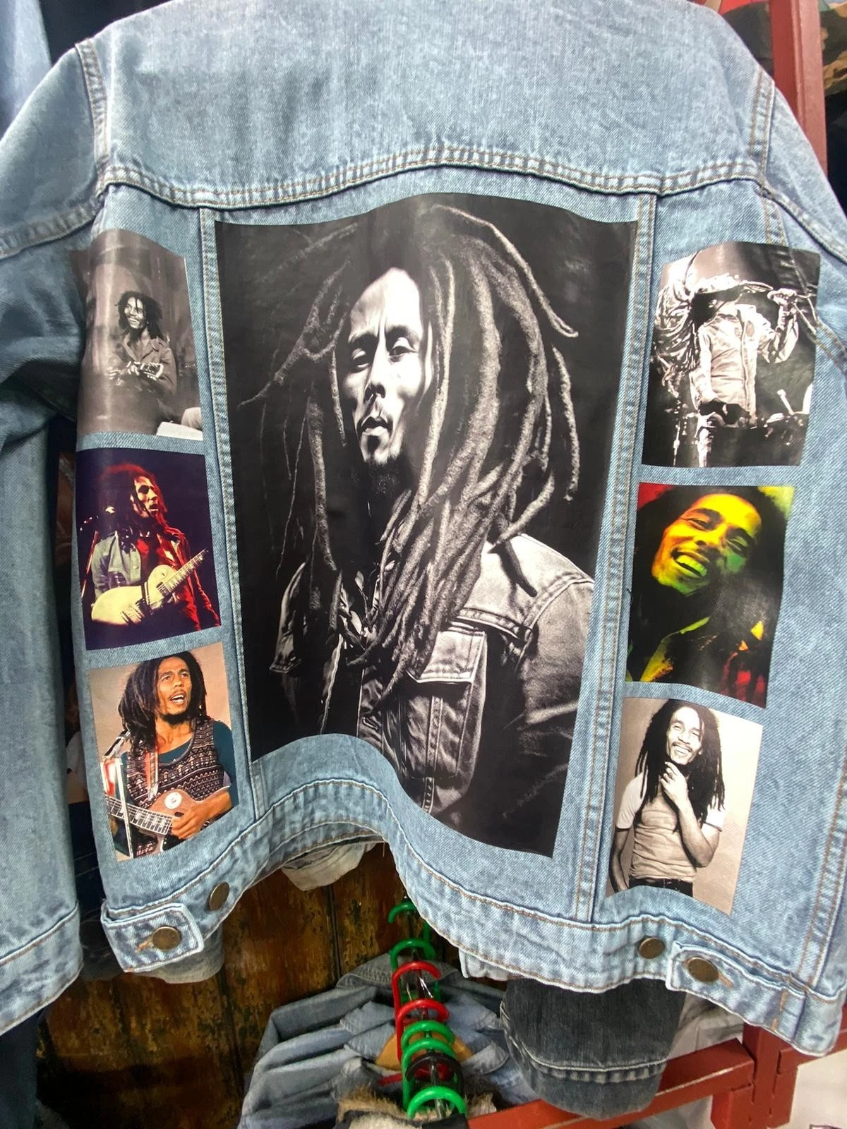 bob marley Denim jacket
Opens in a new window or tab