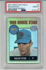 2001 TOPPS ARCHIVES RESERVE 1968 TOPPS REPRINT REFRACTOR NOLAN RYAN METS PSA 10