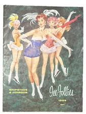 Ice Follies 1959 Shipstads Johnson 23rd figure skating souvenir program