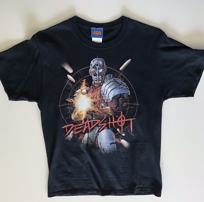 DEADSHOT - Men s Size Small - T-Shirt - DC Comics Suicide Squad Floyd Lawton