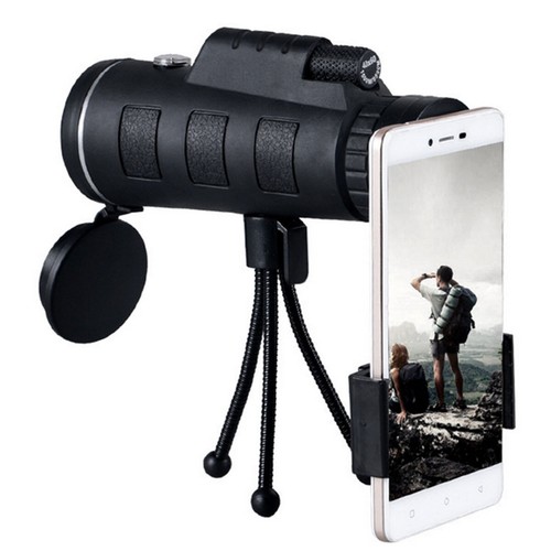 Monocular Telescope 40*60 Zoom BAK4 HD Glass Lens with Phone Holder & Tripod - Picture 3 of 7